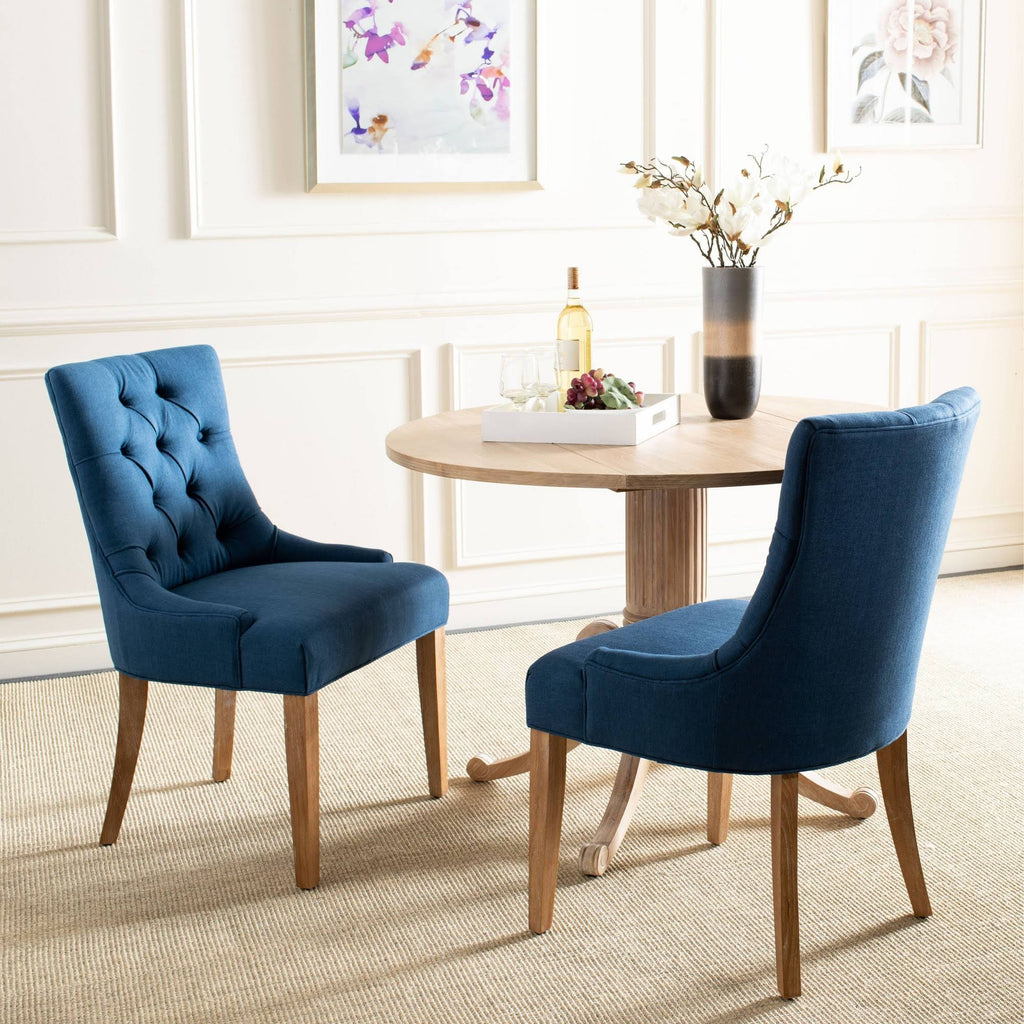Blue Set of 2 Side Chairs C151849