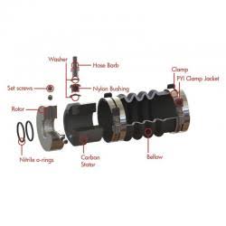 Shaft Seal for 25mm Shaft / 2 1/4x22 Tube N6408