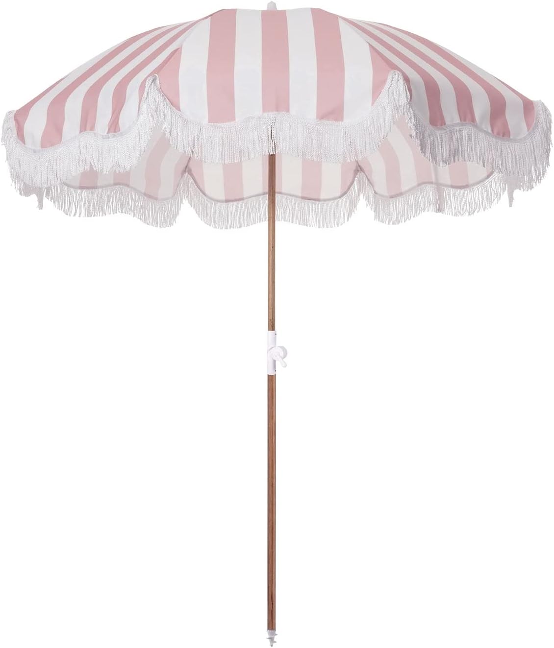 Navy Crew Stripe Holiday Umbrella P56248
