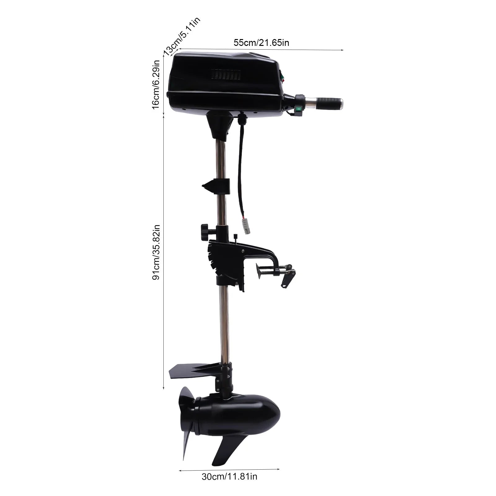 8HP 48V 2200W Electric Trolling Motor for Inflatable Boat O571
