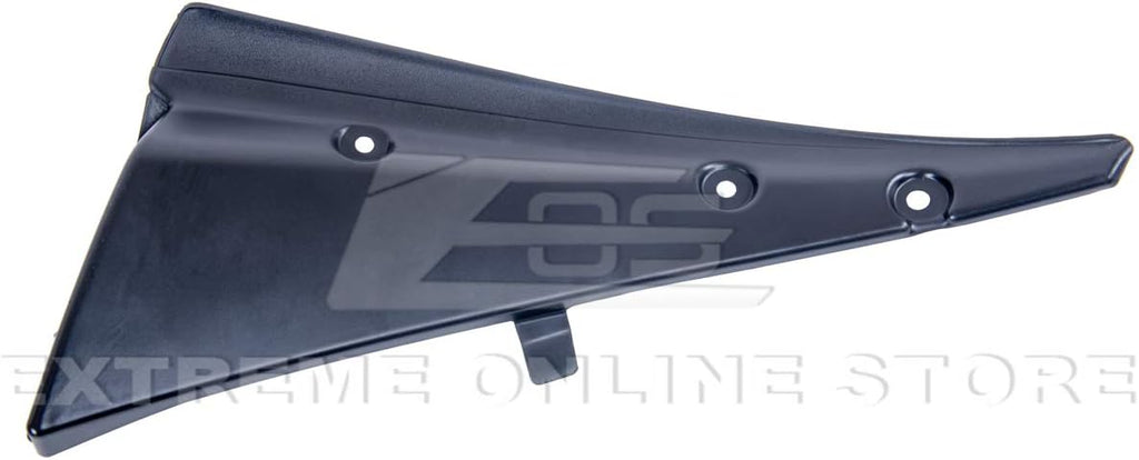 Black Front Side Splash Guards Mud Flap Pair Pack of 2 B2283