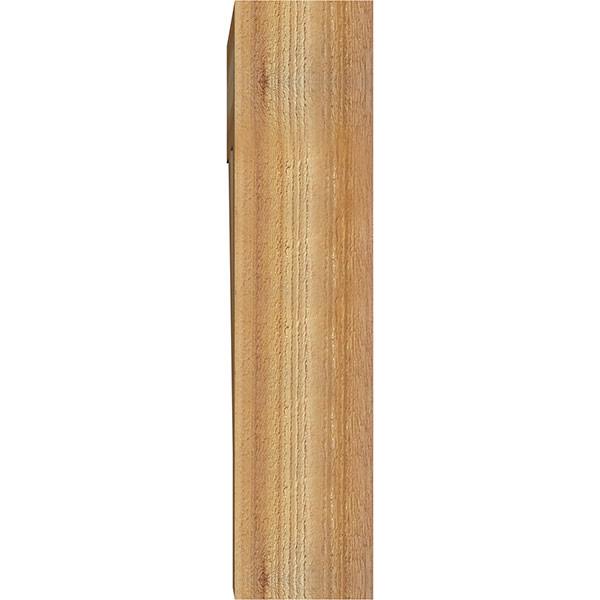 6x22W x 26x22D x 26x22H Traditional Block Rough Sawn Bracket I6432