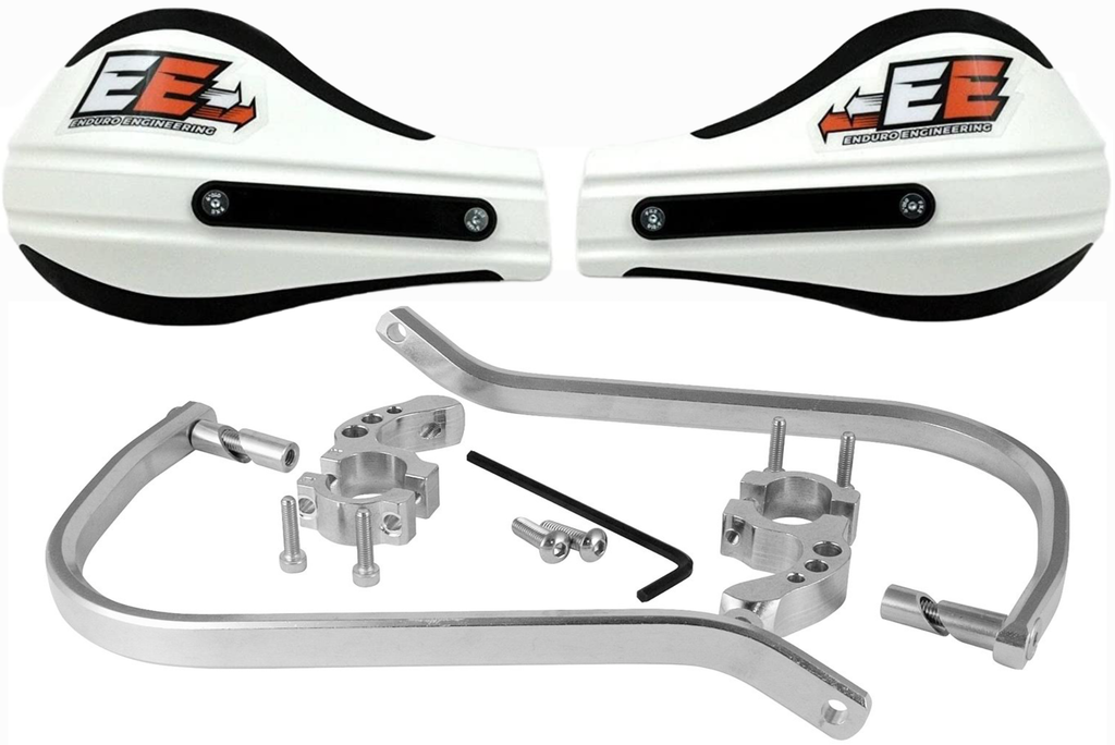 White Debris Deflectors for 1 1/8" Bars M414001