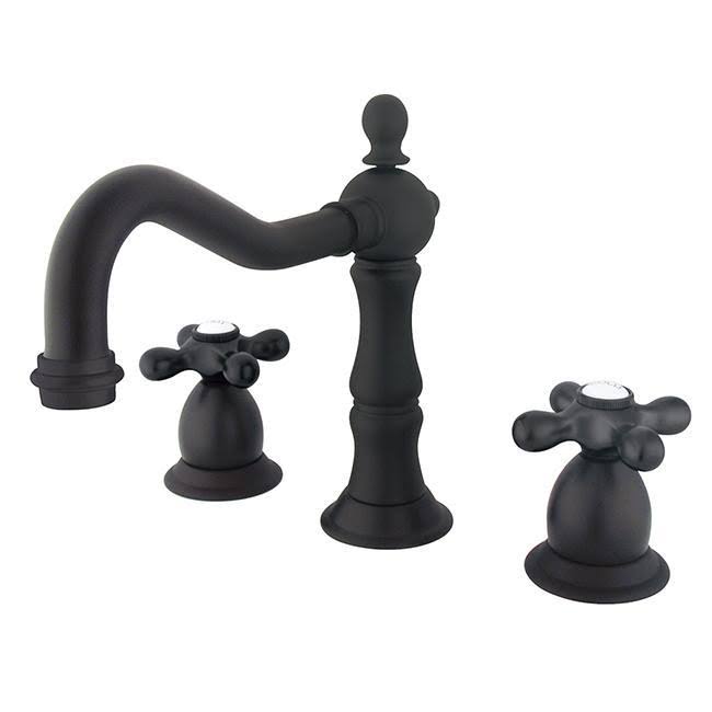 Brushed Brass Widespread Bathroom Faucet O468