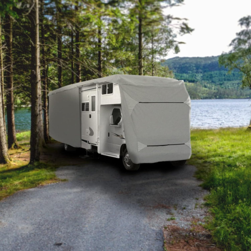 Camper Cover Fits 20' 21' 22' 23'L Zipper Access T421