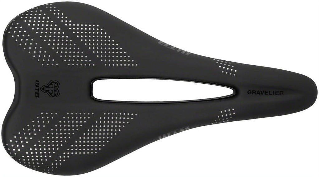Black Stainless Gravelier Saddle C4271