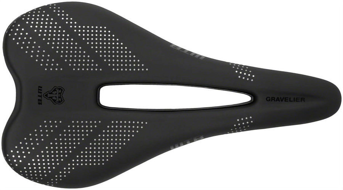 Black Stainless Gravelier Saddle C4271