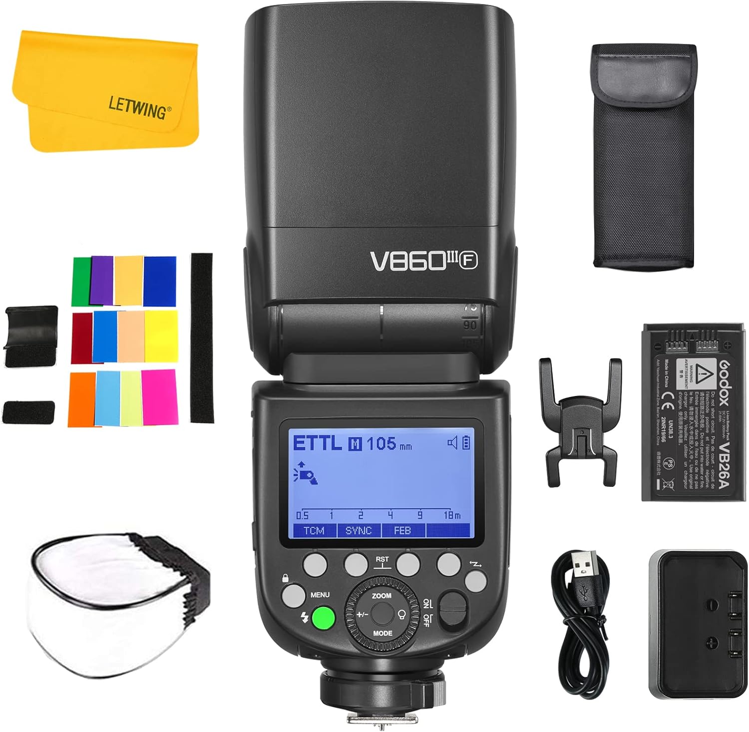 2.4G HSS Flash Speedlight with Li-ion Battery Z68241