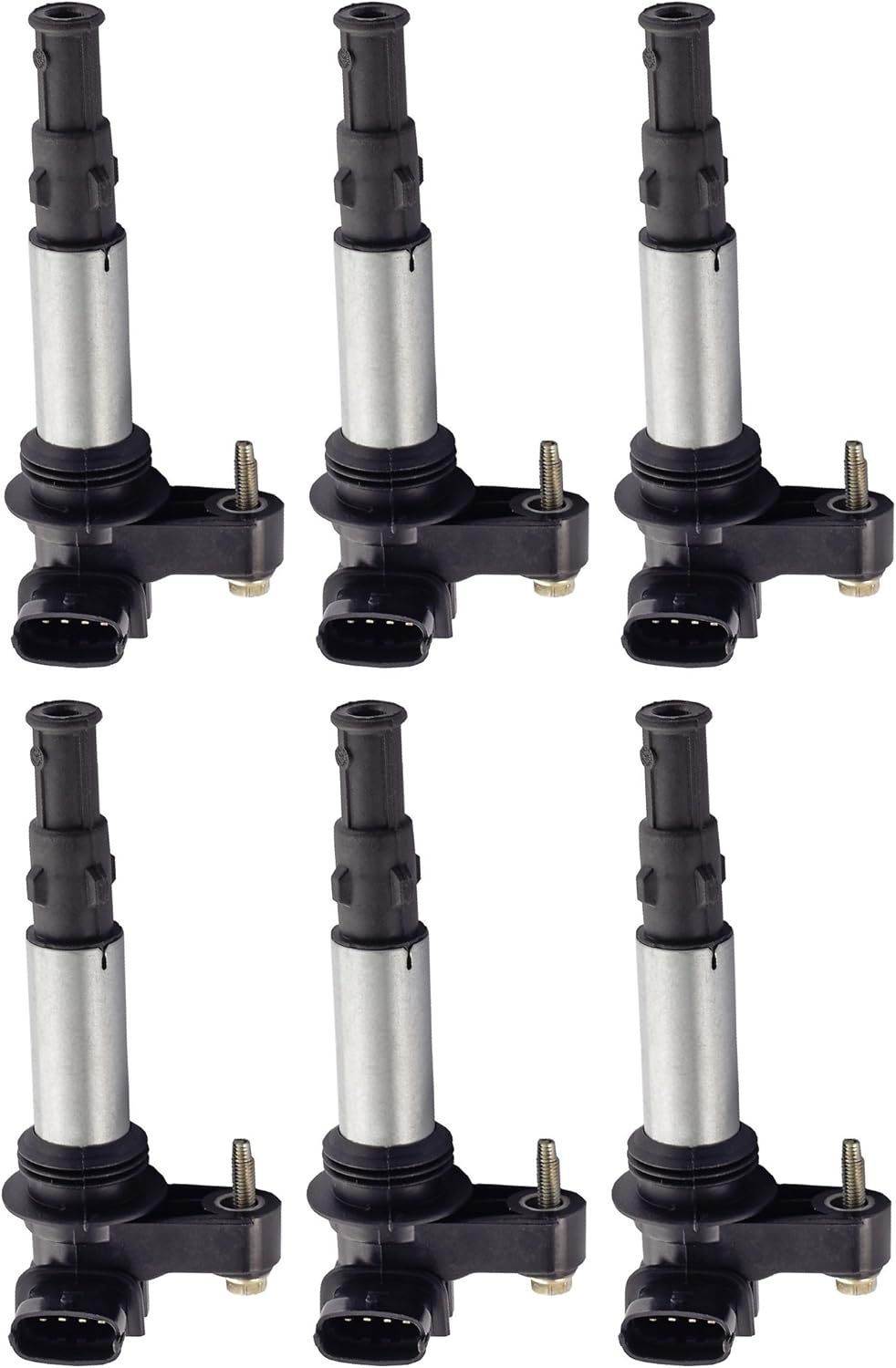 Set of 6 Ignition Coil Pack Compatible with V6 2.8L 3.6L Replacement B130