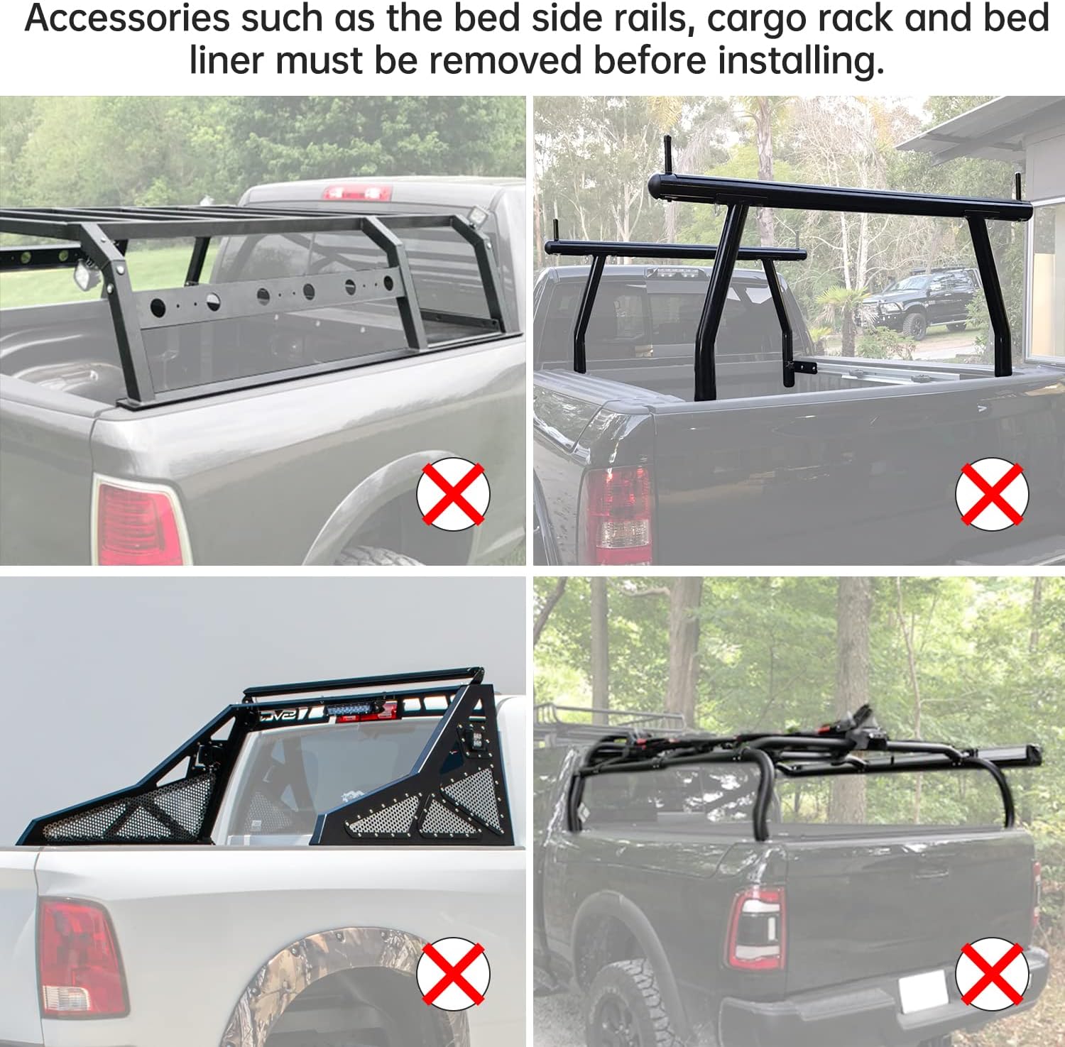 Soft Roll Up Truck Bed Tonneau Cover for 5' Bed (60") L753