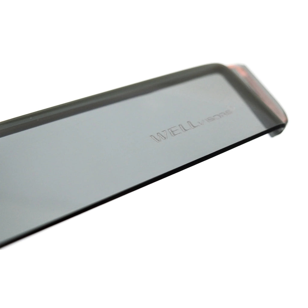 In-Channel Window Visors Wind Deflector Front Only for Jeep Wrangler JK 2 Doors Z707