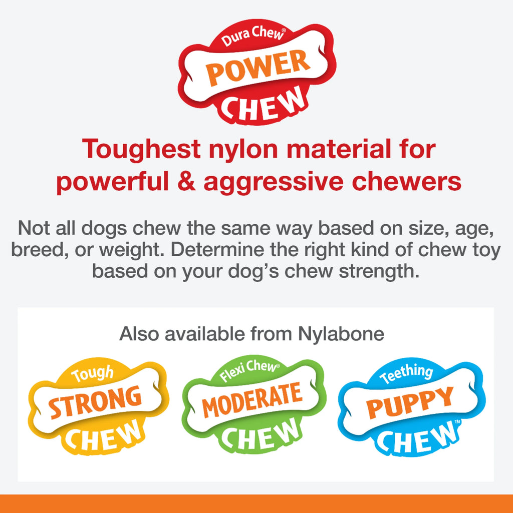 Flavored Durable Chew Toy for Dogs Large/Giant (1 Count) E851446