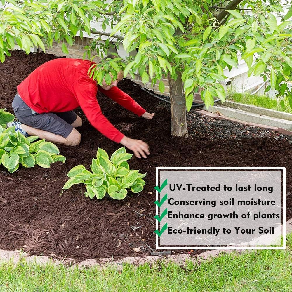 5oz Pro Weed Barrier Landscape Fabric, 3ft x 100ft, Black, Pack of 2 V20572