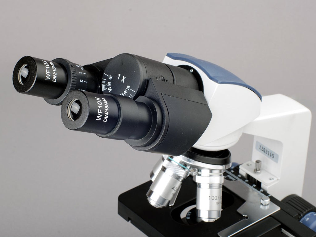 40X-2500X LED Digital Binocular Compound Microscope with 3D Stage and USB Camera F836933