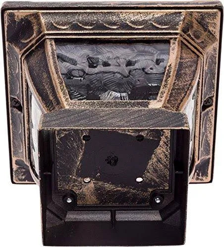 Bronze 8 Pack Solar LED Post Cap Light for 4x4 Wood Posts U725