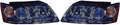 Headlight Assembly for Hyundai Sonata 2006 07, Pair R2537