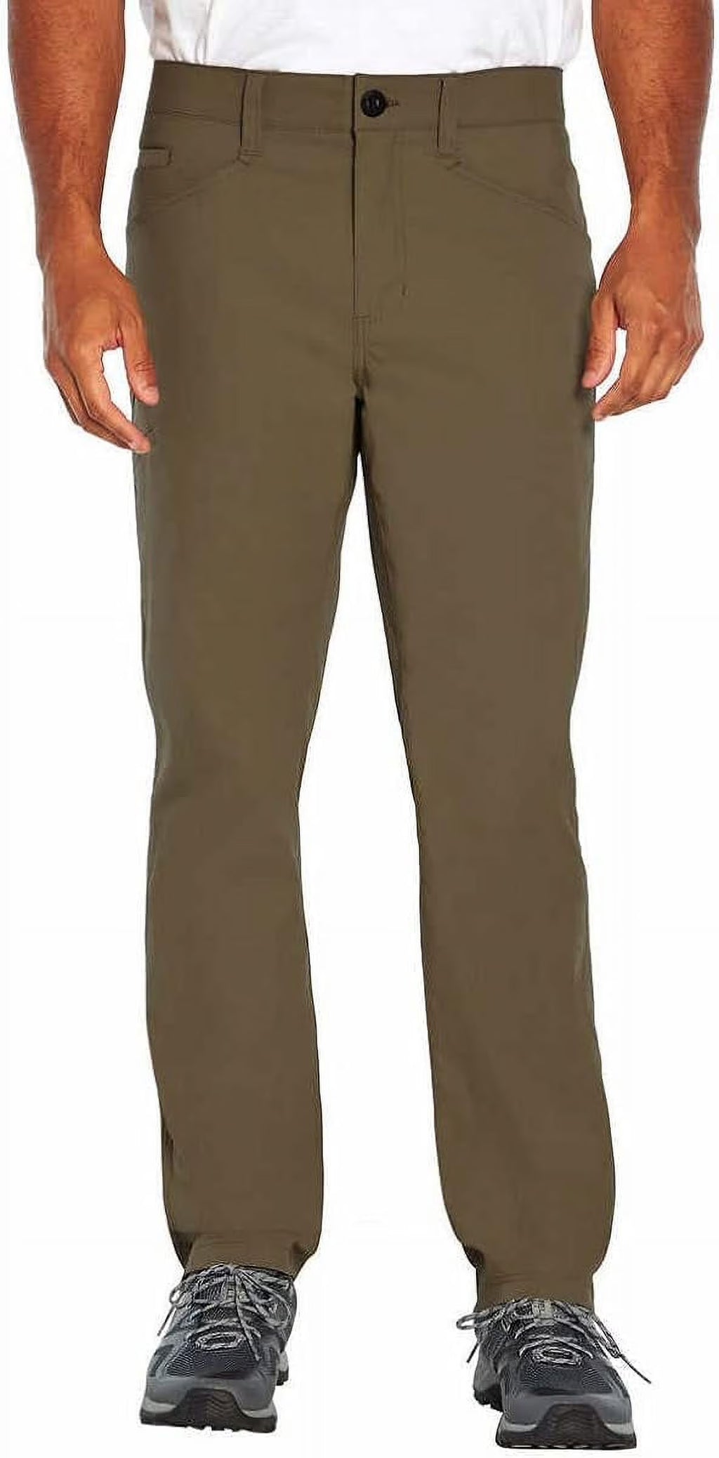 Mens Lightweight 5 Pocket Trek Pant (Olive Night, 40x30) B72567
