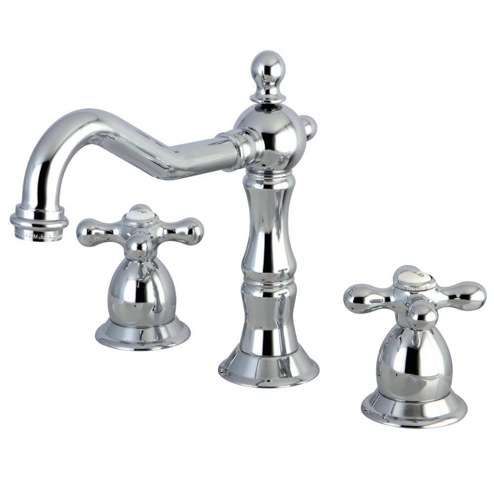 Brushed Brass Widespread Bathroom Faucet O468