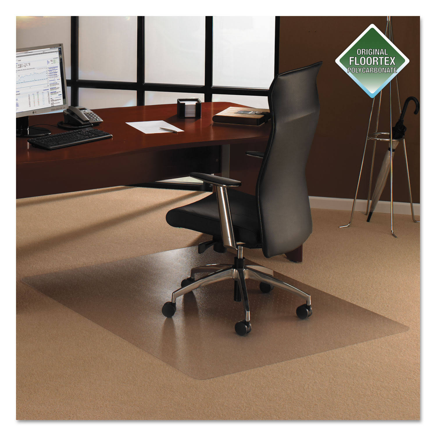 Clear Polycarbonate Chair Mat Q2439