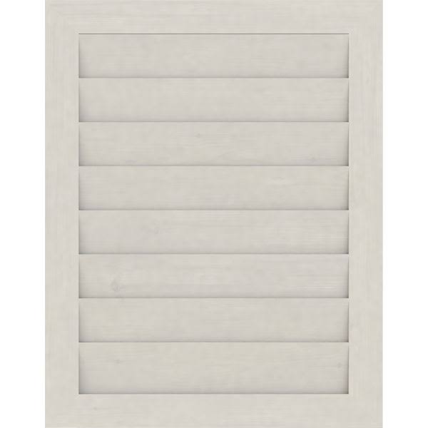 Primed Non-Functional Vertical Gable Vent D572