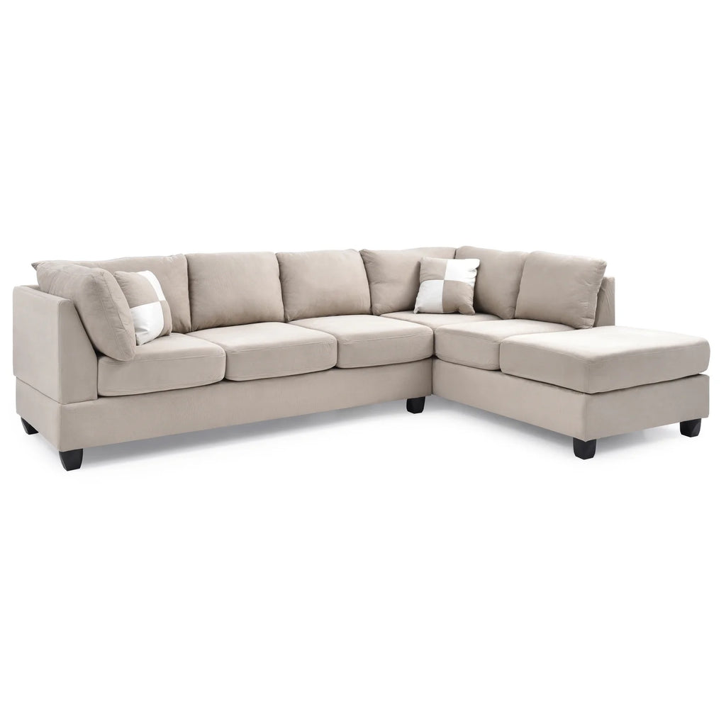 Vanilla Sectional (3 Boxes) C33706