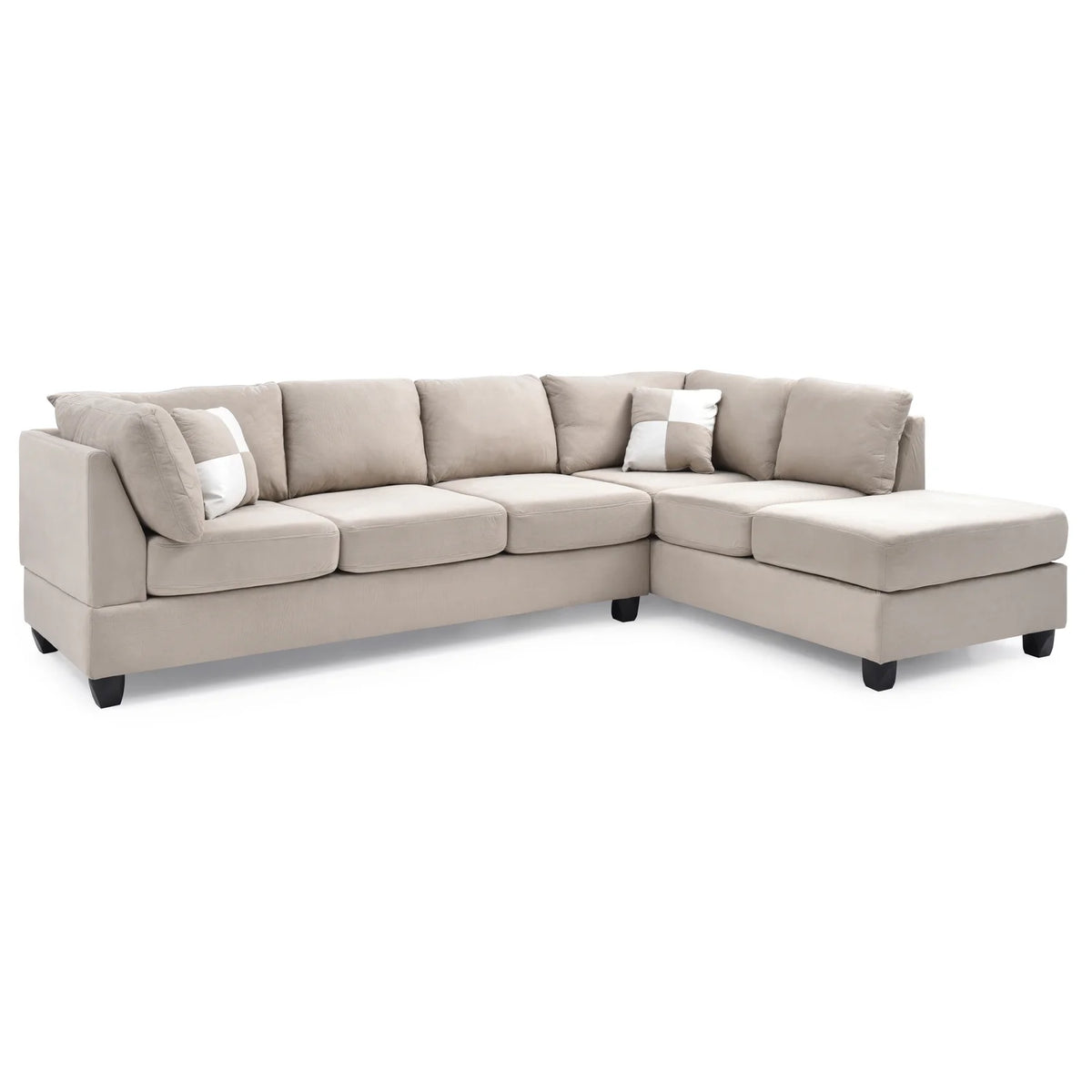 Vanilla Sectional (3 Boxes) C33706