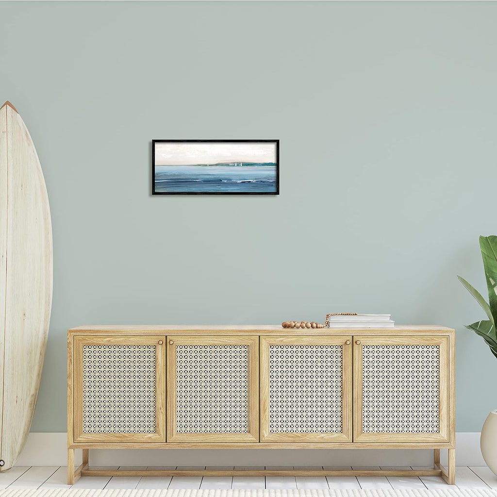 Black Framed Wall Art, 24 x 10 G666349