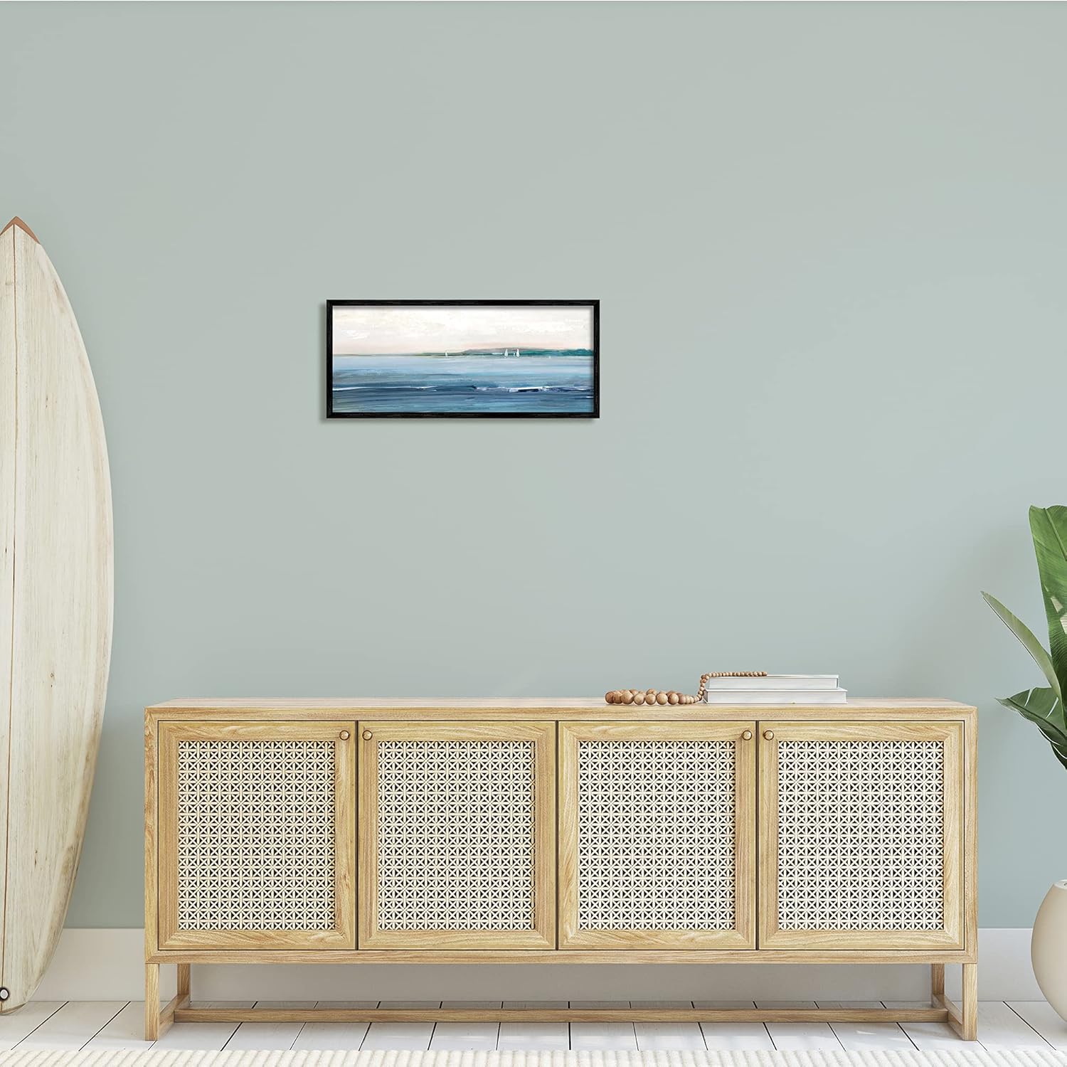 Black Framed Wall Art, 24 x 10 G666349