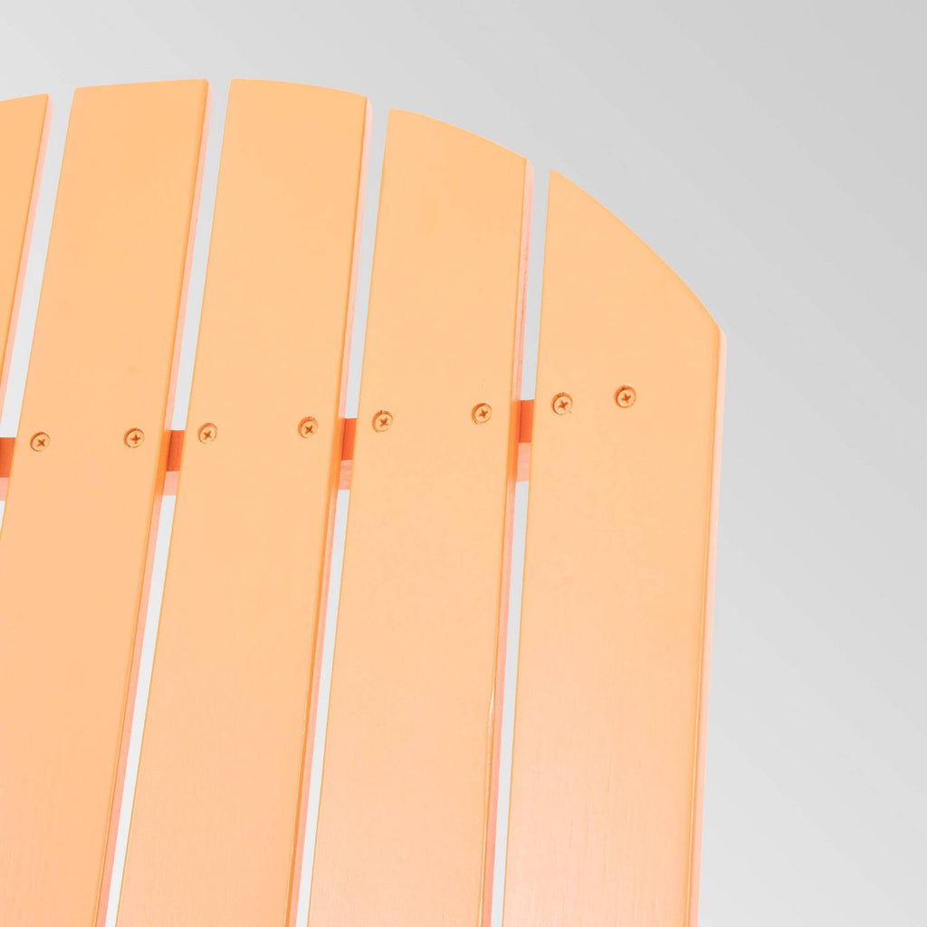 4pk Acacia Wood Folding Adirondack Chairs Tangerine Y234