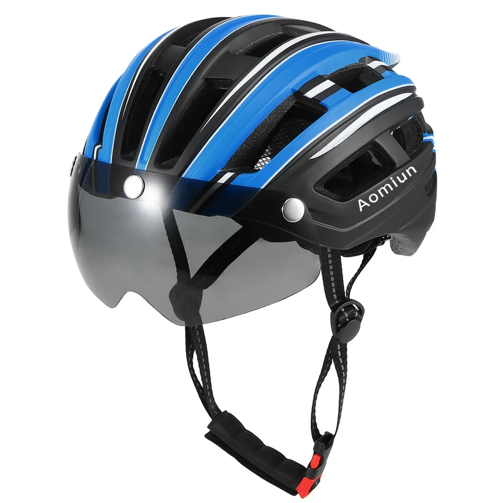 Motorcycle Helmet with Detachable Magnetic Visor R17417