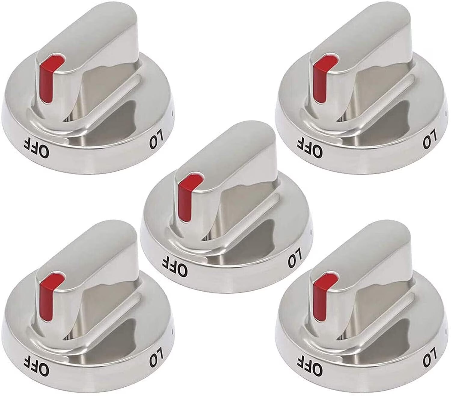 5 Burner Knobs for Samsung Range C9385