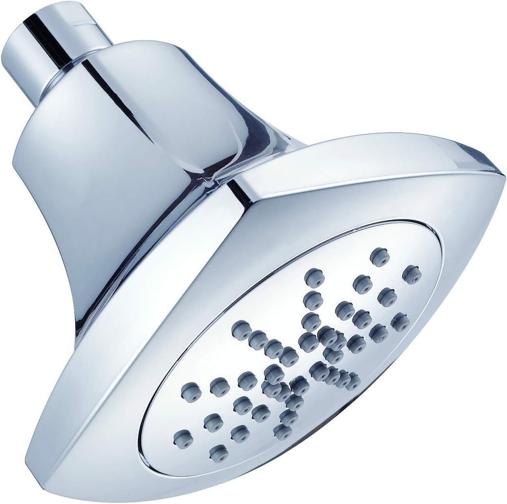 Satin Black Single Function Showerhead Pack of 2 D8646