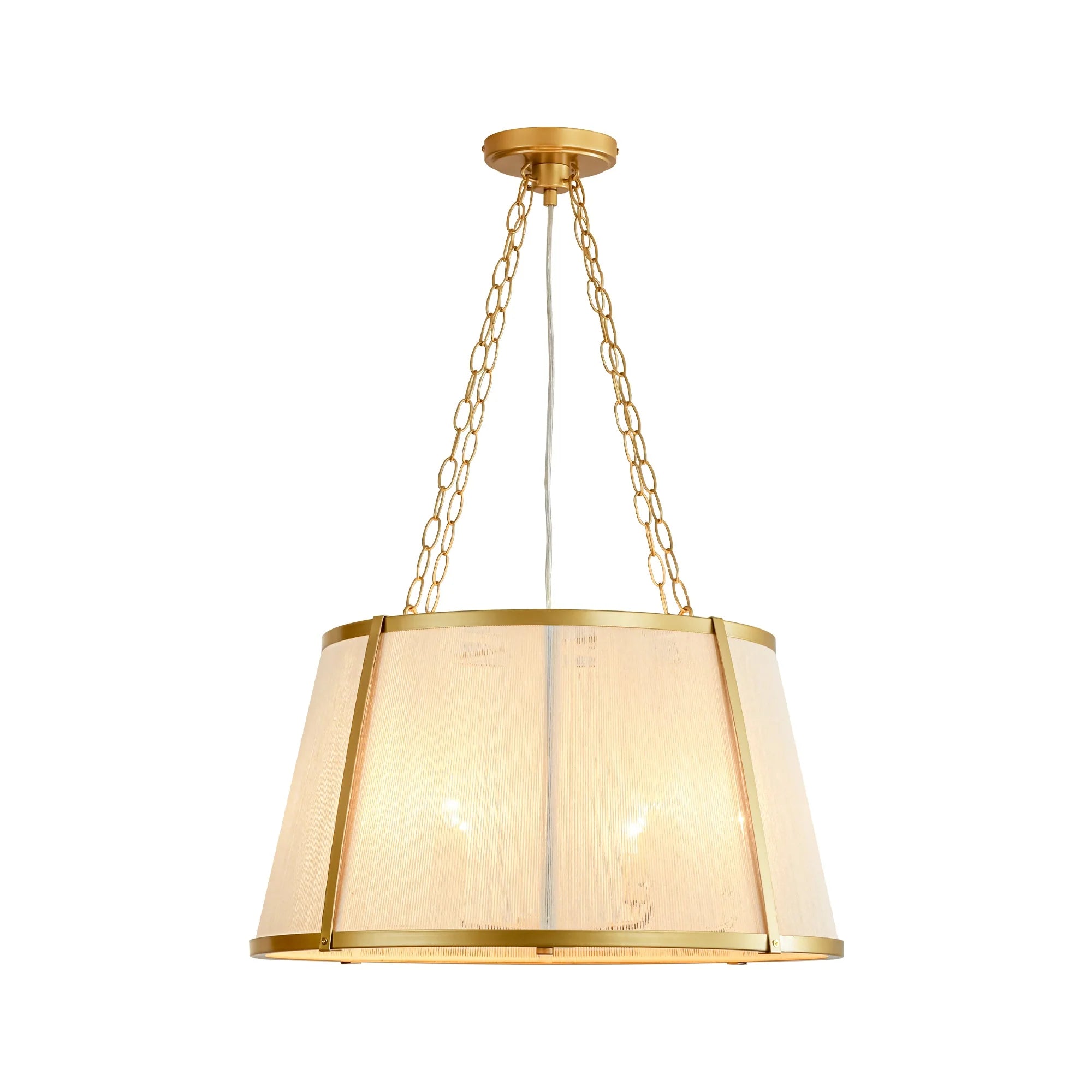 6-Light Dimmable Dome Kitchen Island Pendant C9332