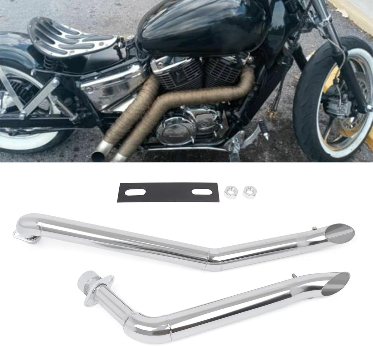 Stainless Steel Exhaust System Muffler Exhaust Pipe Z306