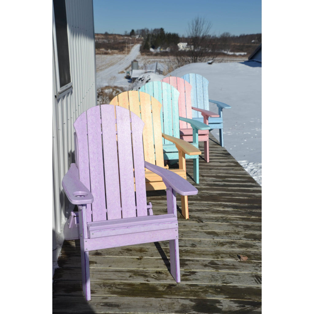 Weathered Wood Folding Adirondack Chair R33200