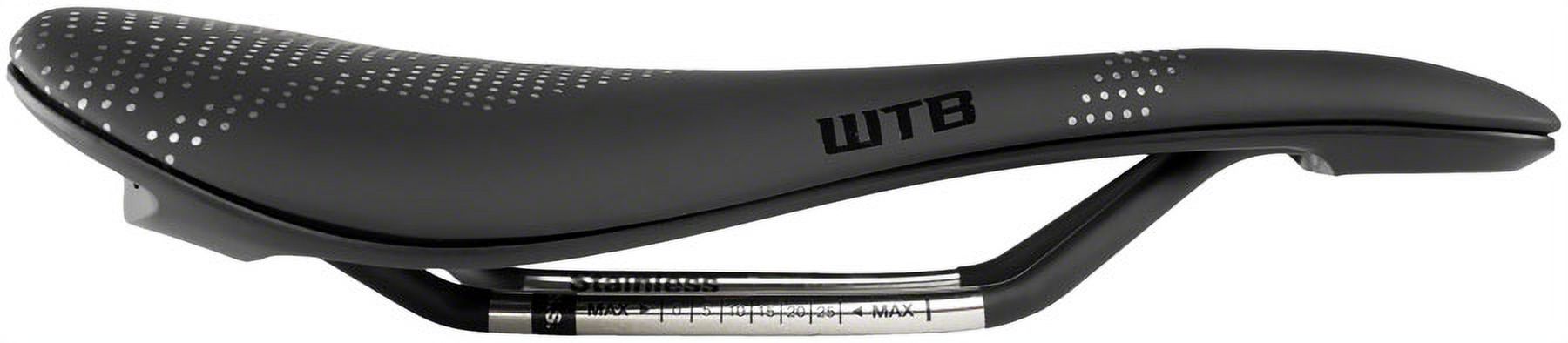Black Stainless Gravelier Saddle C4271