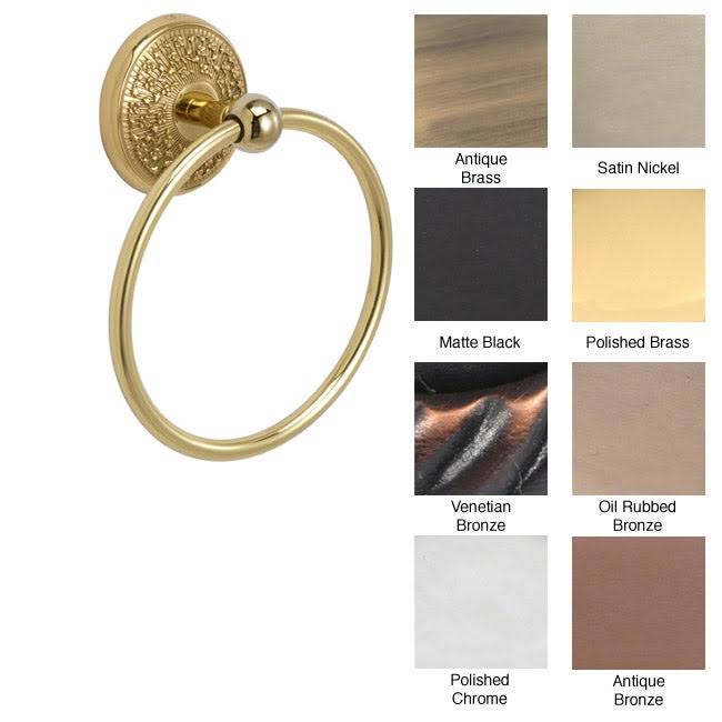 Satin Nickel Towel Ring M84862