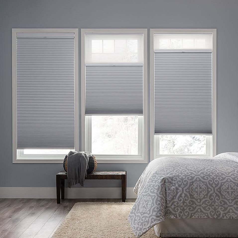 Cordless Day/Night Cellular Shade in Snow Y8480