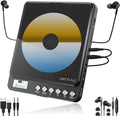 Pack of 2 Portable CD Player with Double Headphone Jack T42910