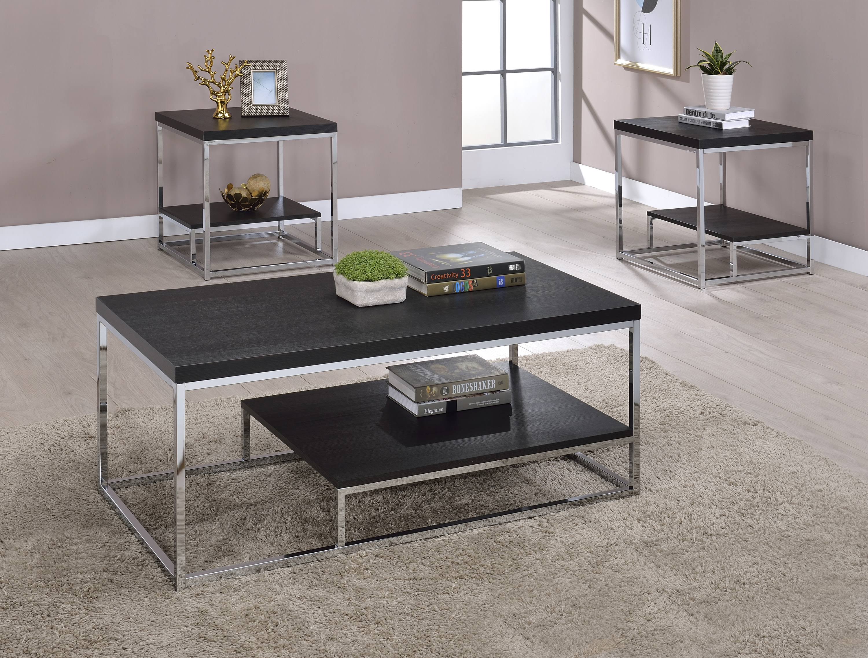Cappuccino End Table T40781