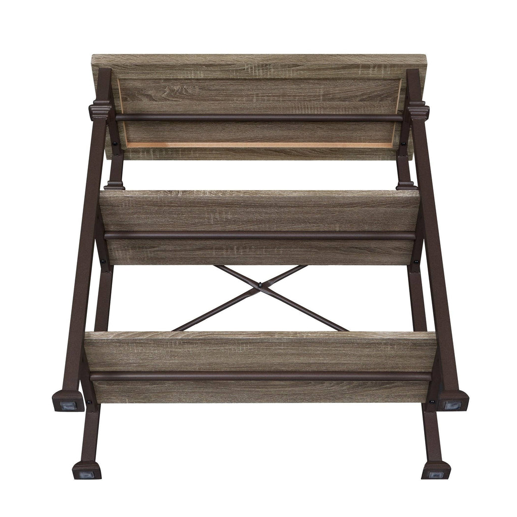 Steel Etagere Bookcase, 4 Shelves G526