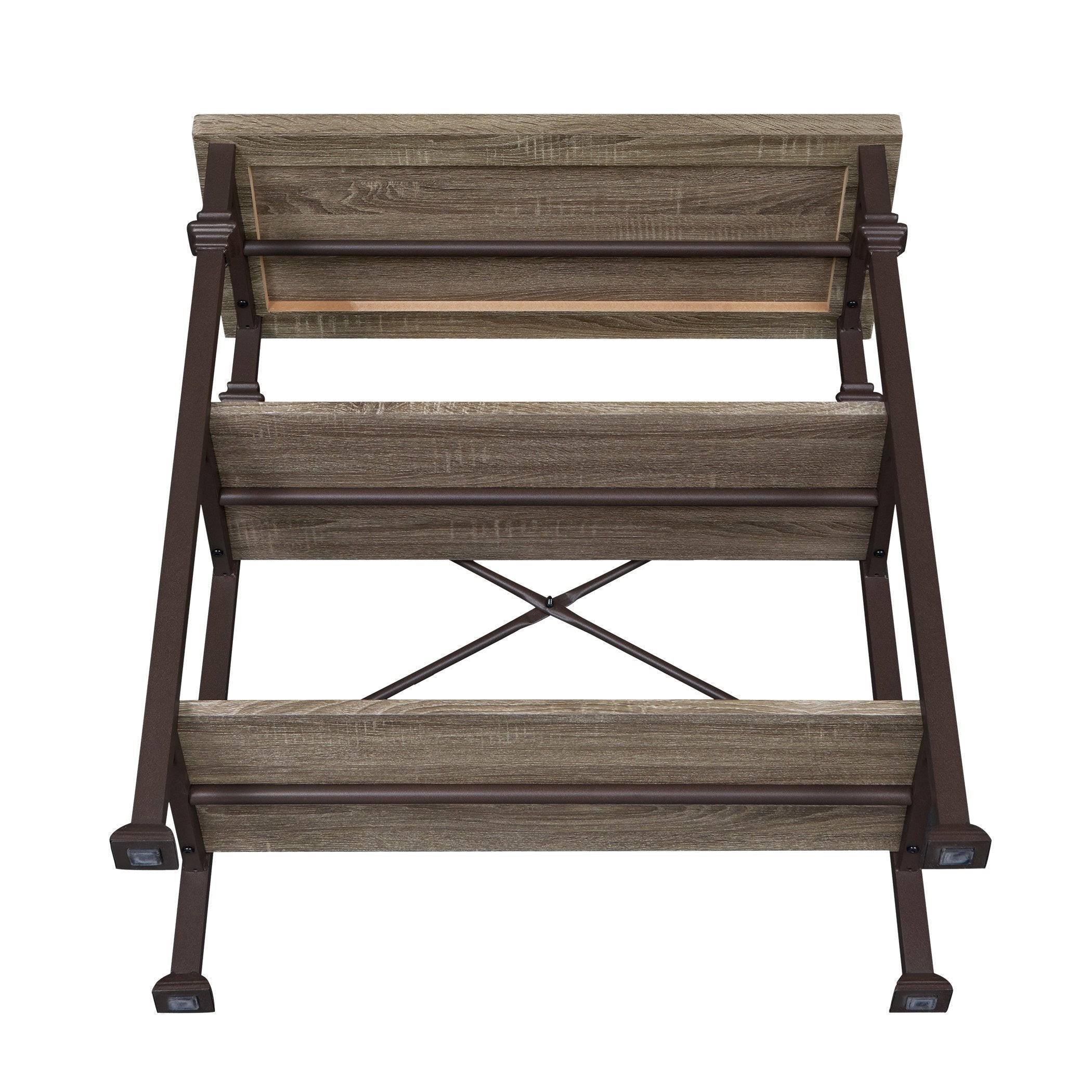 Steel Etagere Bookcase, 4 Shelves G526