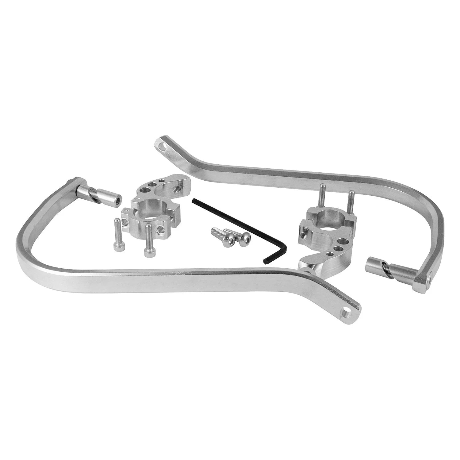 White Debris Deflectors for 1 1/8" Bars M414001
