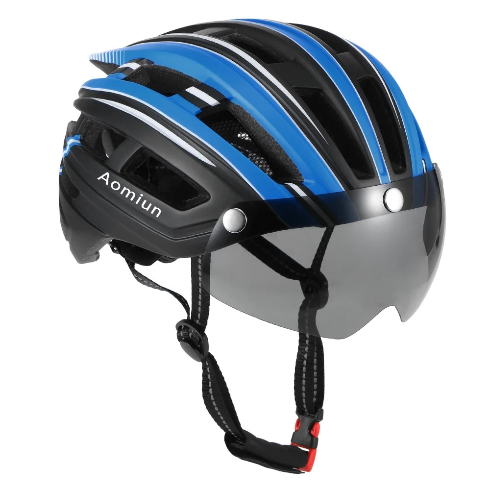 Motorcycle Helmet with Detachable Magnetic Visor R17417