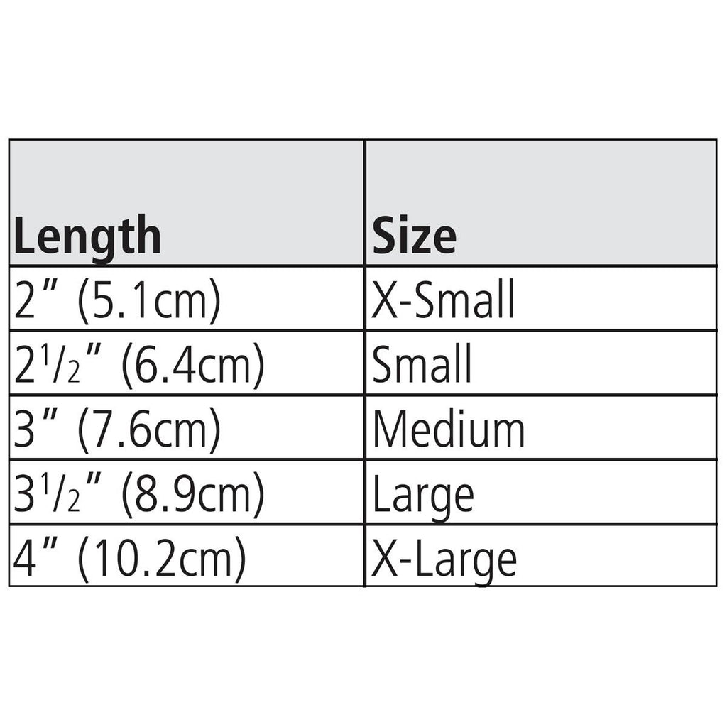 Black X-Large Finger Splint, 5/Pack P555000