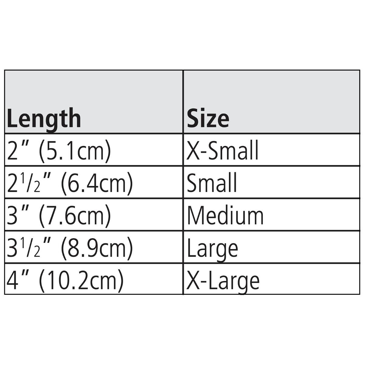 Black X-Large Finger Splint, 5/Pack P555000