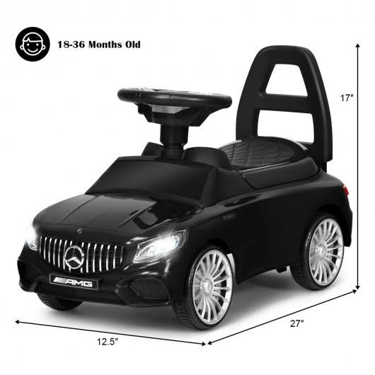 Black Kids Ride on Push Car O556845