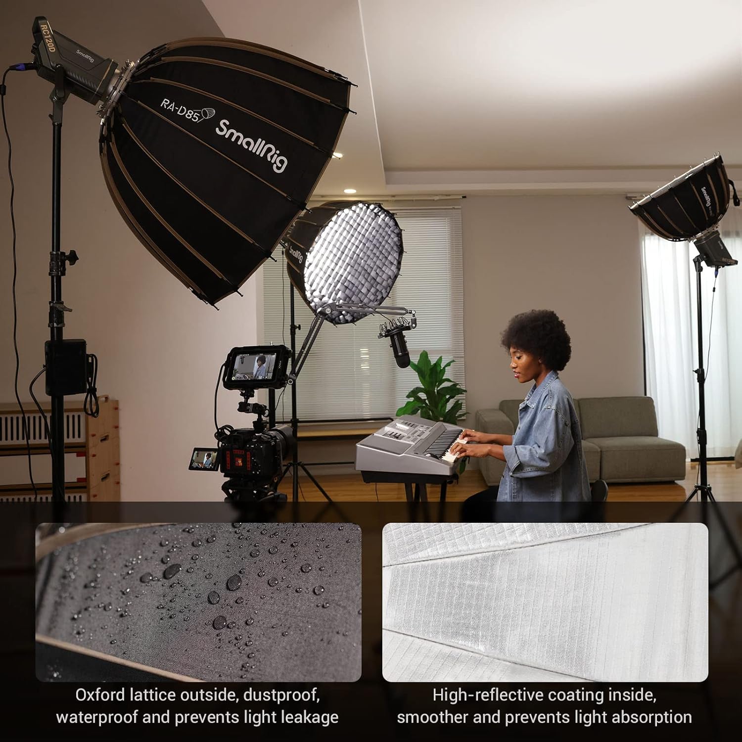 Parabolic Softbox Quick Release, 21.6 Inch, Bowens Mount Light M25404