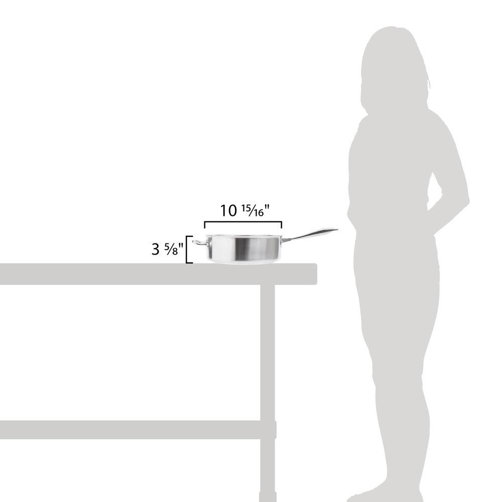 Stainless Steel Saute Pan, 6 Quart W23557