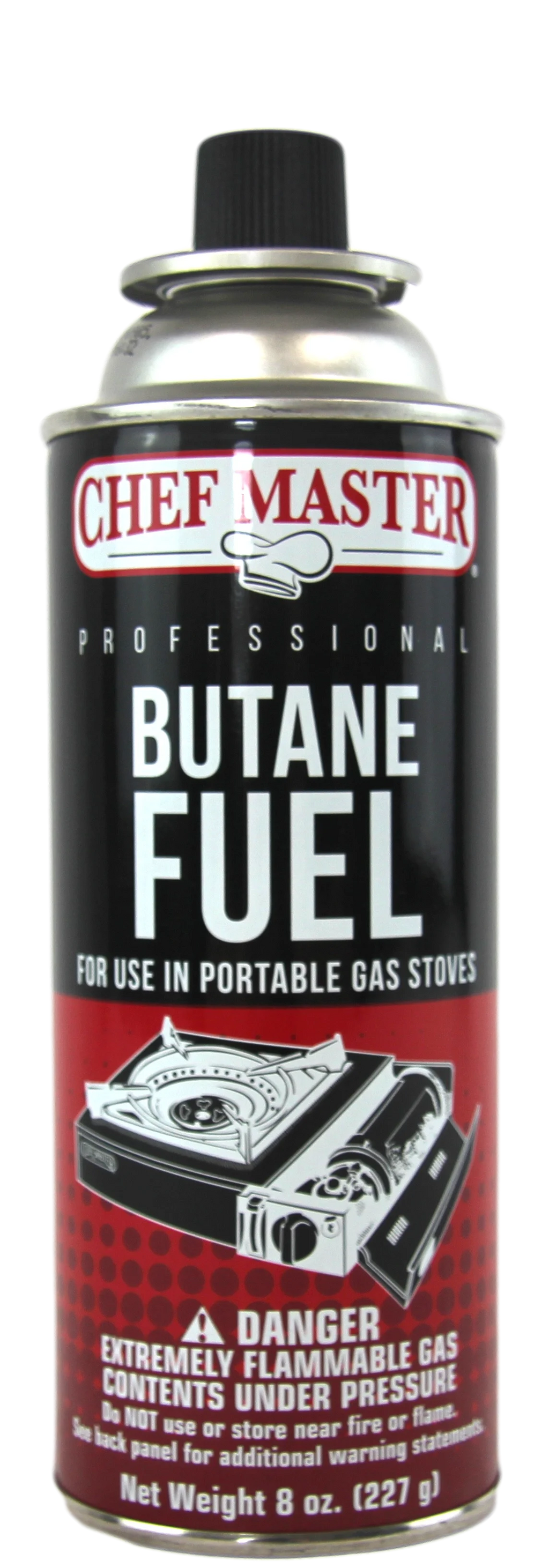 Pack of 72 Butane Fuel Cylinders, 8oz Butane Canisters J910